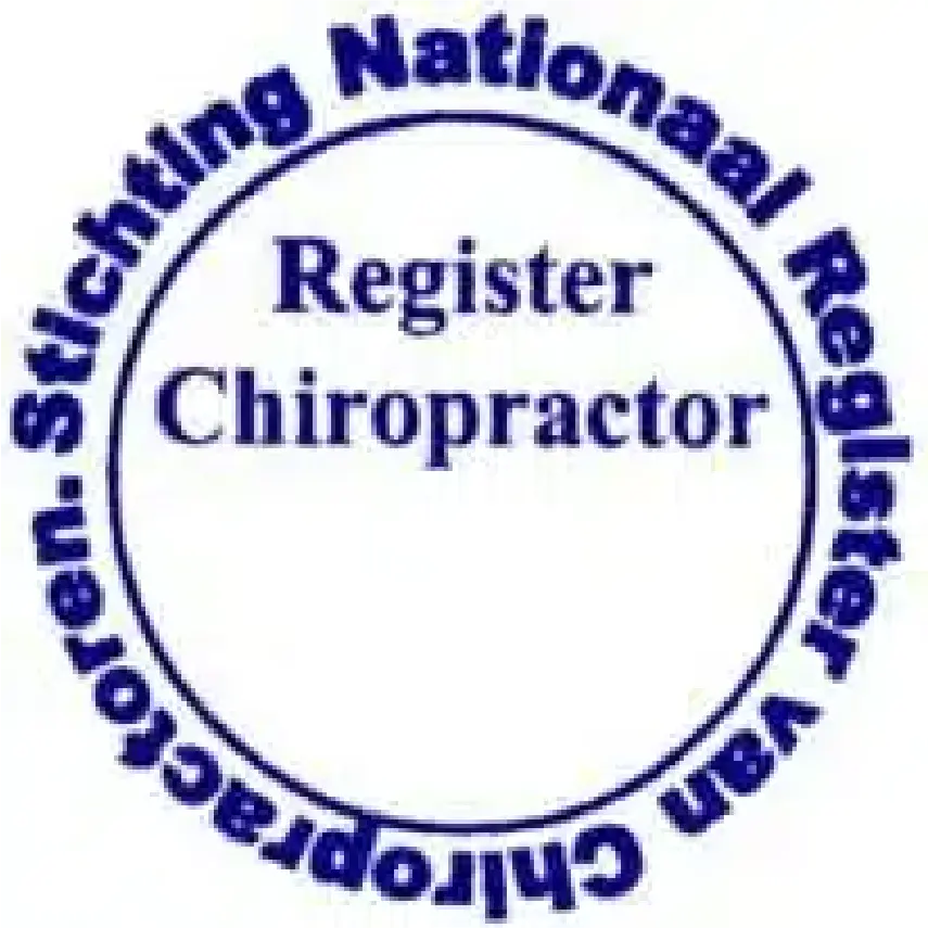 Geregistreerd bij de SNRC, Stichting Nederlands Register Chiropractoren